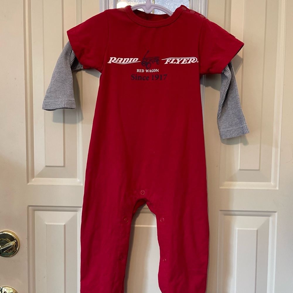 Radio Flyer Red Kids One Piece Outfit